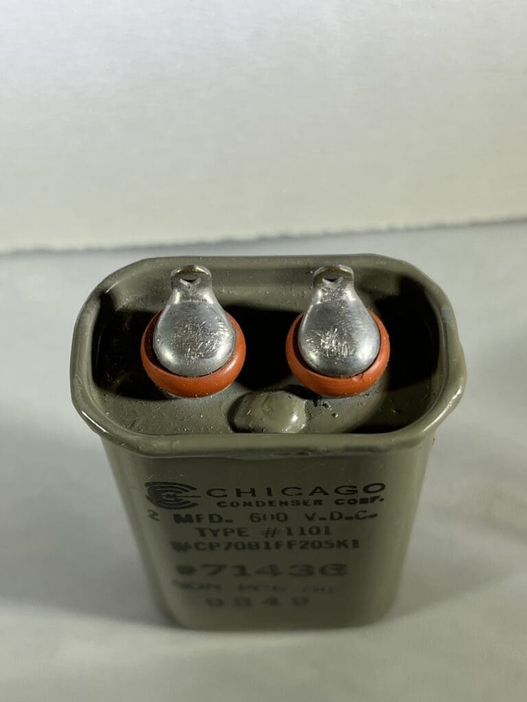 CP70B1FF205K1 (CQ72) High Voltage Capacitor 2 uF 600 VDC P/N 1101 ...