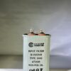 High Voltage Filter Capacitor 0.1 uF 400 VDC P/N 1643 Chicago Condenser Corp B-15029-B