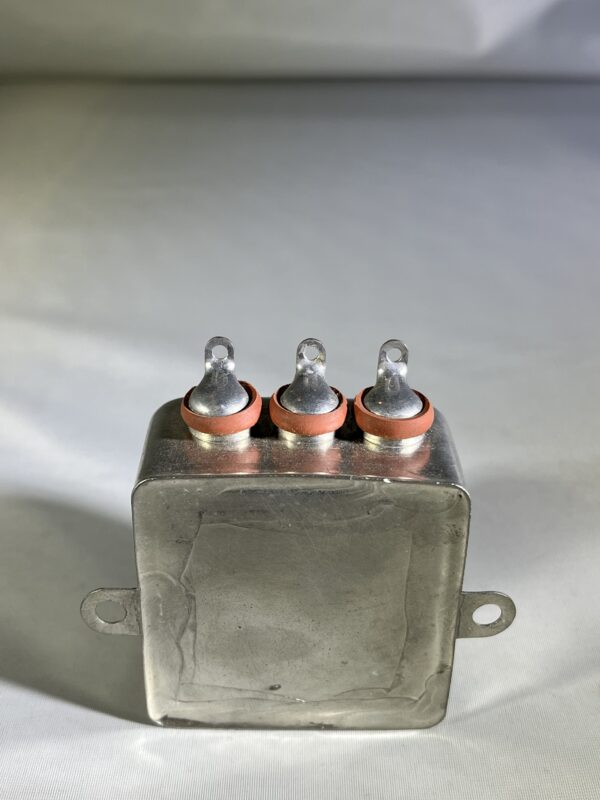 CP53B4EF105V1 High Voltage Capacitor 2 x 1 MFD 600 VDC P/N 2102 Chicago Condenser Corp - Image 2