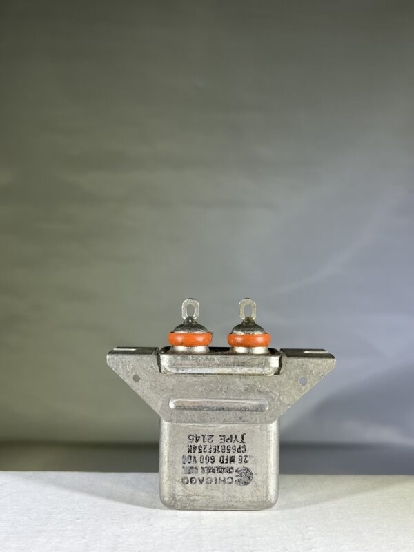 CP66B1EF254K High Voltage Capacitor 0.25 MFD 600 VDC P/N 2145 Chicago Condenser Corp
