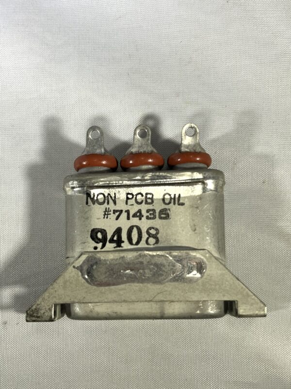 CP67B4EF104V1 High Voltage Capacitor 2 x .1 MFD 600 VDC P/N 3001 Chicago Condenser Corp - Image 3