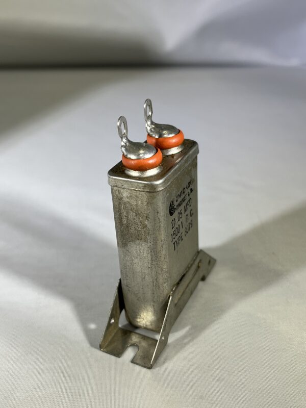 High Voltage Capacitor 2 x .05 MFD 1500 VDC P/N 3079 Chicago Condenser Corp - Image 2