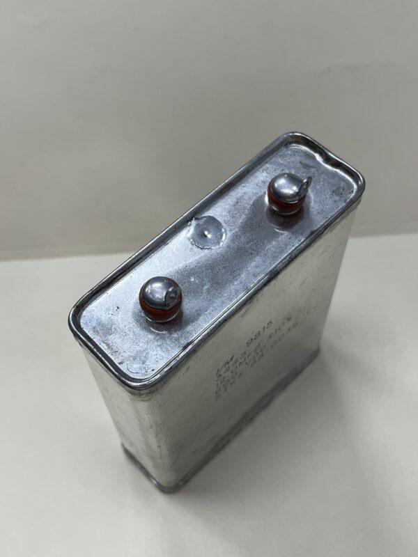 High Voltage Capacitor 12 uF 600 VDC P/N 3465 Chicago Condenser Corp 88-0038 - Image 2