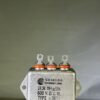 High Voltage Capacitor 3 x .34 MFD 600 VDCW P/N 3671 Chicago Condenser Corp