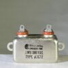 High Voltage Capacitor .1 MFD 1000 VDC P/N 3672 Chicago Condenser Corp