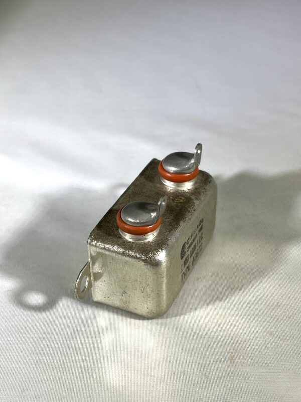 High Voltage Capacitor .1 MFD 1000 VDC P/N 3672 Chicago Condenser Corp - Image 2