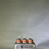High Voltage Capacitor 2 x .10 MFD 1500 VDC P/N 3877 Chicago Condenser Corp