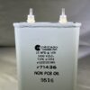 CQ72E1EG156K3 High Voltage Capacitor 15 MFD 1000 VDC P/N 3954 Chicago Condenser Corp