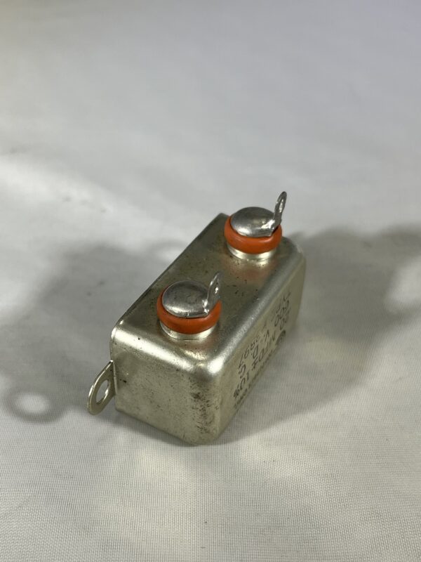 High Voltage Capacitor .20 MFD 600 VDC P/N 3897 Chicago Condenser Corp - Image 2