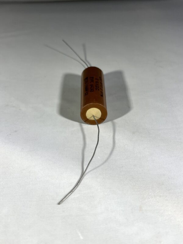 235-7444P-12 High Voltage Capacitor .10 MFD 2000 VDC P/N 4243 Chicago Condenser Corp - Image 2