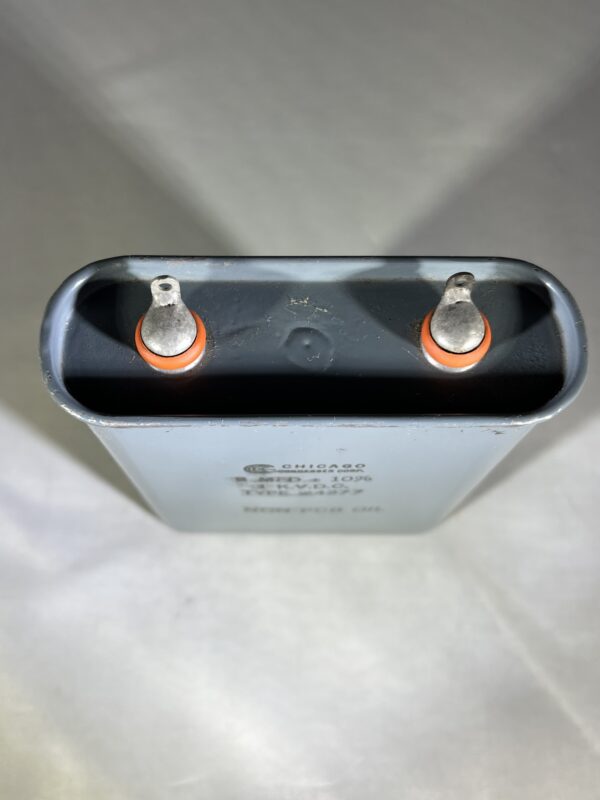 High Voltage Capacitor 8 MFD 1000 VDC P/N 4277 Chicago Condenser Corp - Image 2