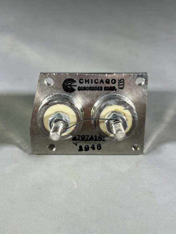 5910-00-649-3166 P/N 4335 2 x 0.25 MFD 100 VDC Capacitor Assembly 7974157 - Image 2