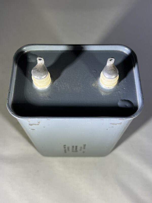 08-34945A01 High Voltage Capacitor 4 MFD 1000 WVAC P/N 4346 Chicago Condenser Corp - Image 2