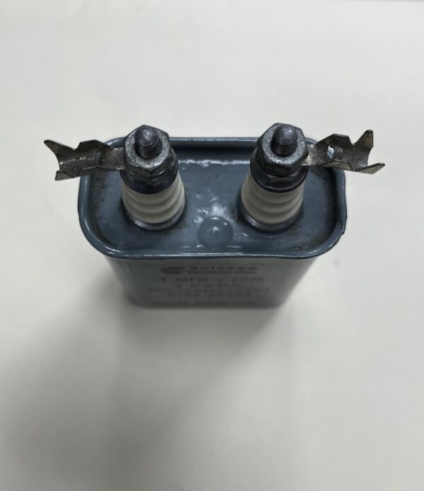 High Voltage Capacitor .1 MFD 3000 VDC P/N 4393 Chicago Condenser Corp - Image 2