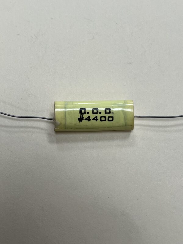 High Voltage Capacitor .1 MFD 600 VDC P/N 4400 Chicago Condenser Corp - Image 3