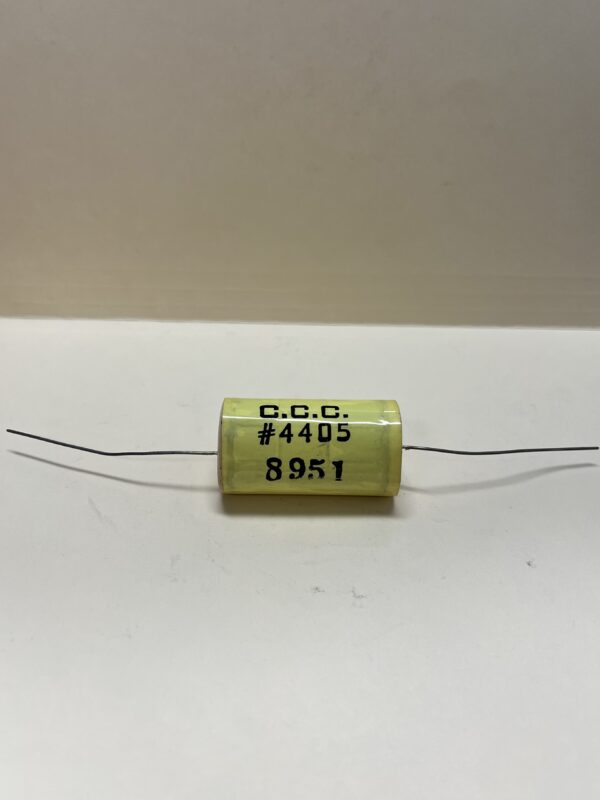 High Voltage Capacitor 2.0 MFD 600 VDC P/N 4405 Chicago Condenser Corp