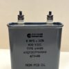 CQ72E1FF605K3 High Voltage Capacitor 6 MFD 600 VDC P/N 4489 Chicago Condenser Corp
