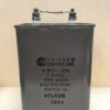 CQ72E1EJ605K High Voltage Capacitor 6 MFD 2000 VDC P/N 4509 Chicago Condenser Corp