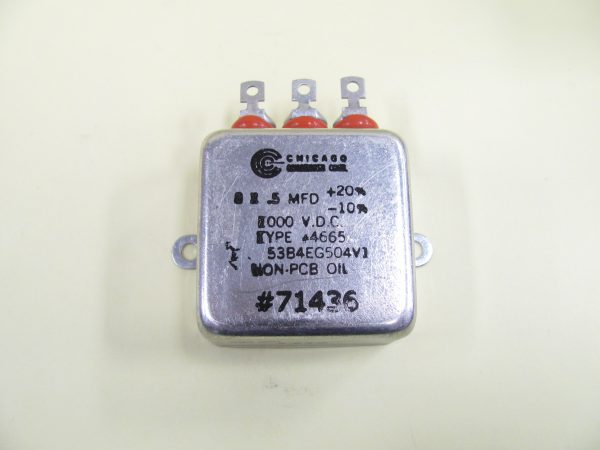 4665 2x0.5 uF 1000 VDC Capacitor CP53B4EG504V1