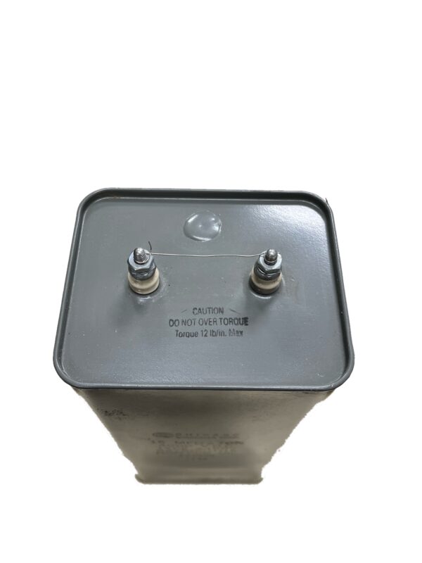 5275CO1H15 High Voltage Capacitor 15 MFD 4000 VDC P/N 4697 Chicago Condenser Corp - Image 2