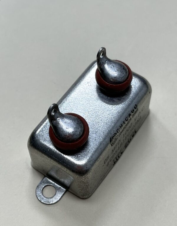 CP54B1EG503K1 High Voltage Capacitor .05 MFD 1000 VDC P/N 4704 Chicago Condenser Corp - Image 2