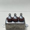 CP54B4FG104V1 High Voltage Capacitor 2 x 0.1 MFD 1000 VDC P/N 4756 Chicago Condenser Corp