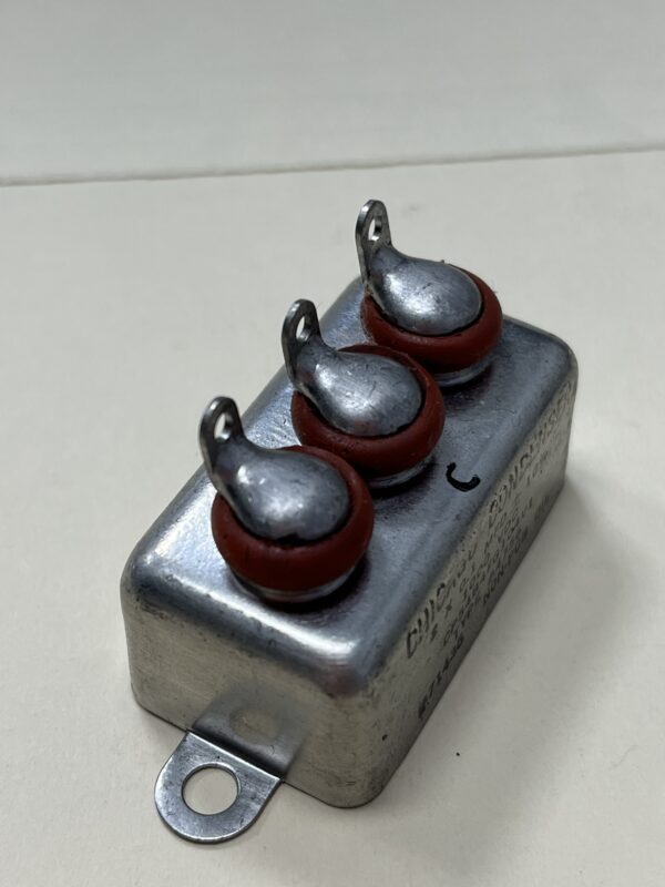 CP54B4FG104V1 High Voltage Capacitor 2 x 0.1 MFD 1000 VDC P/N 4756 Chicago Condenser Corp - Image 2
