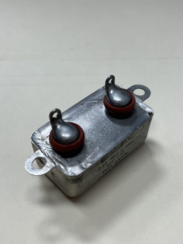 CP55B1EF254K1 High Voltage Capacitor 0.25 MFD 600 VDC P/N 4776 Chicago Condenser Corp - Image 2