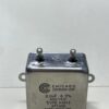 High Voltage Capacitor 2.0 uF 600 VDC P/N 4811 Chicago Condenser Corp