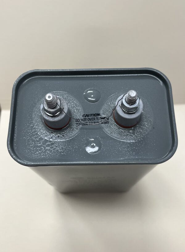 22C1270-1 High Voltage Capacitor 25 MFD 700 VAC 400 HZ P/N 4849 Chicago Condenser Corp - Image 2