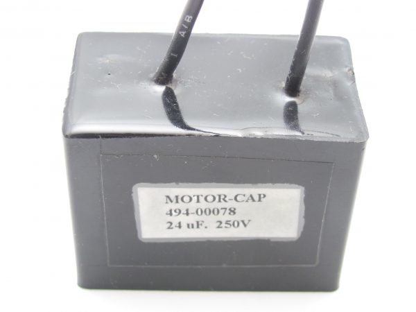 494-00078 24 uF 250 VAC Capacitor
