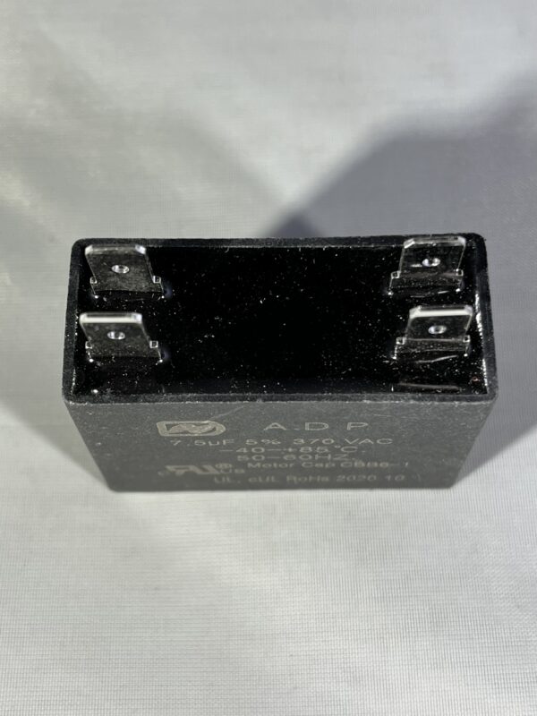 ADP370F755J 7.5 uF 370 VAC Run Capacitor CAP1017 - Image 2