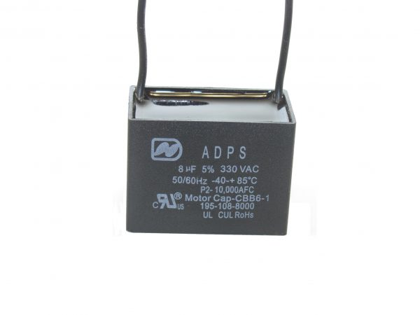 ADPS330M805J 8 uF 330 VAC Capacitor 195-108-8000