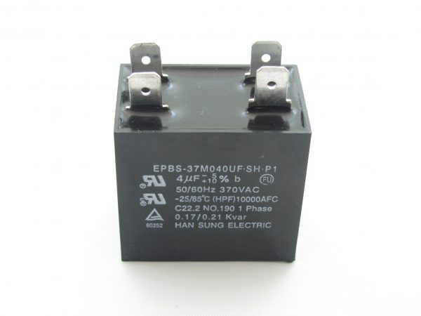 ADPS370F405J 4 uF 370 VAC Capacitor EPBS-37M040UF