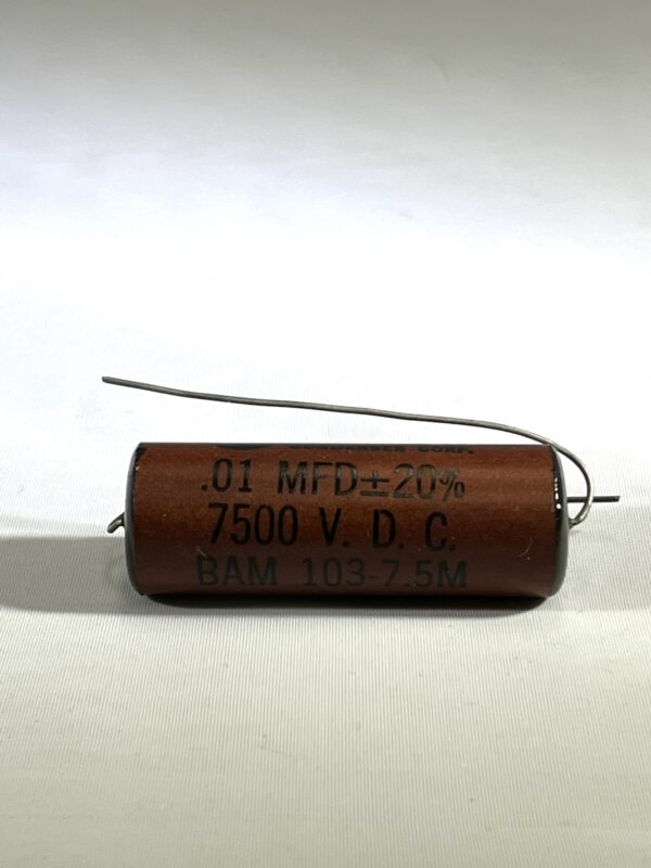 BAM103-7.5M .01 uF 7500 VDC Capacitor