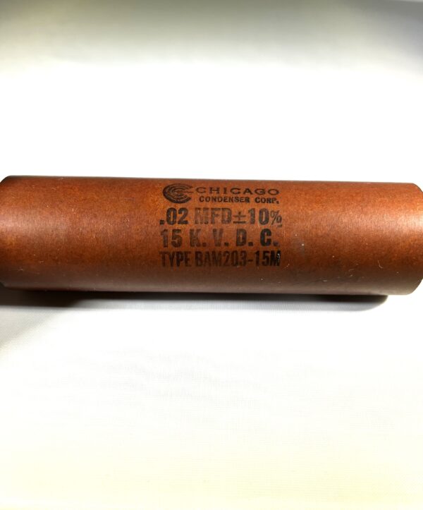 BAM203-15M .02 uF 15000 VDC Oil Capacitor