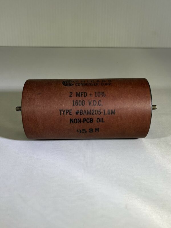 BAM205-1.6M 2 uF 1600 VDC Capacitor