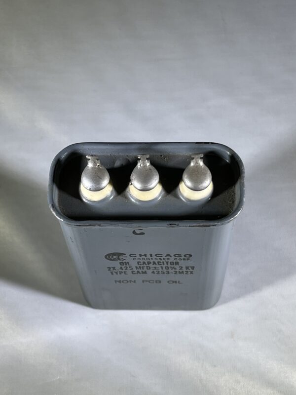CAM4253-2M2X 2×.425 uF 2000 VDC Capacitor - Image 2