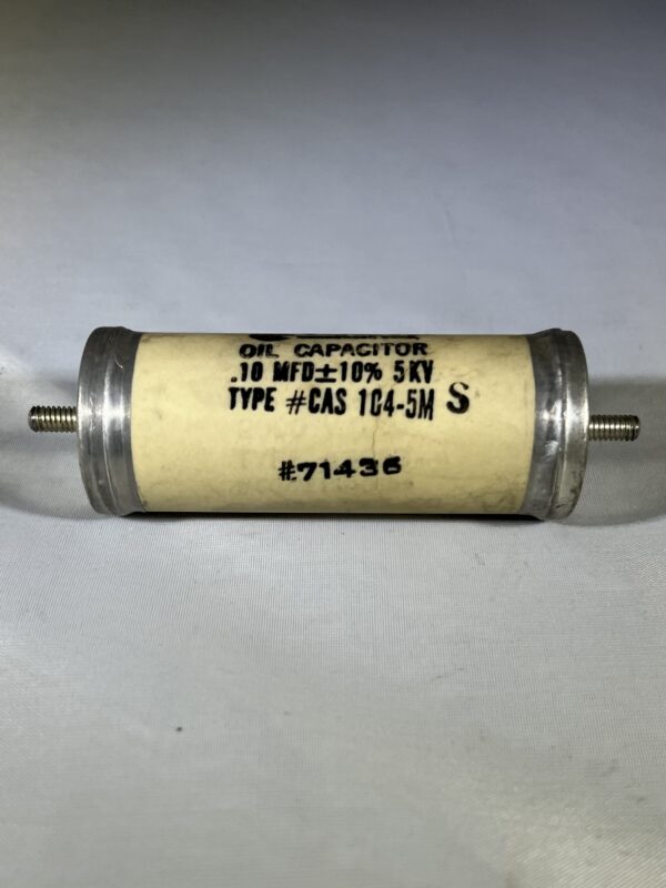 CAS104-5MS .10 uF 5000 VDC Capacitor