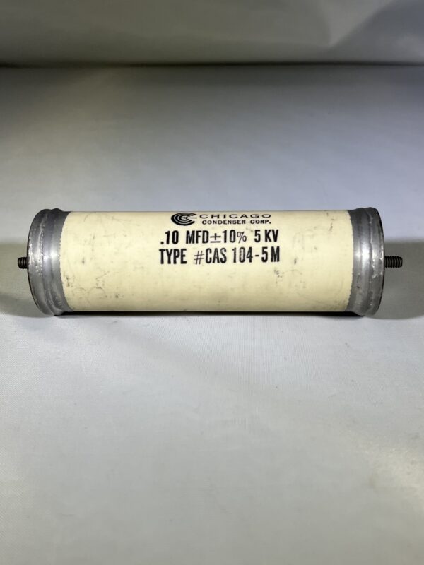 CAS104-5M .10 uF 5000 VDC Capacitor