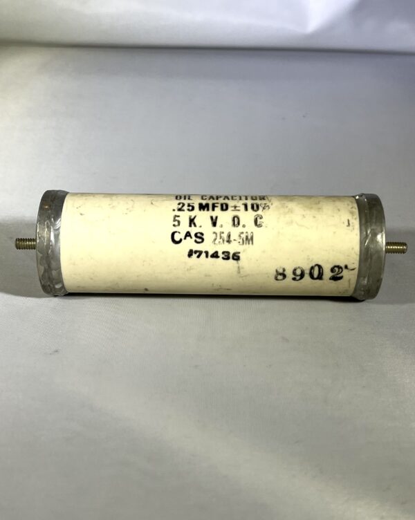 CAS254-5M .25 uF 5000 VDC Capacitor