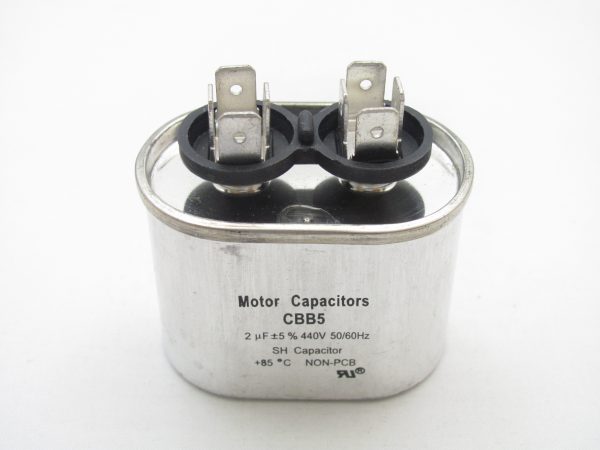 CBB65-440V205 (CBB5)  2 uF MFD 440 VAC Motor Capacitor A-8203-2.0