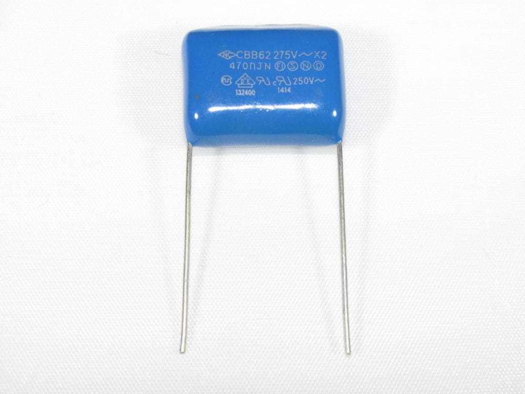 CBB62-250S474J 0.47 uF 250 VAC Capacitor - Capacitor Industries