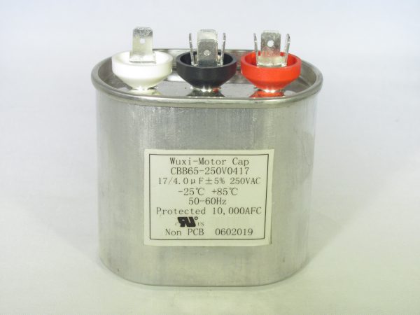 CBB65-250V0417 4+17 uF 250 VAC Capacitor