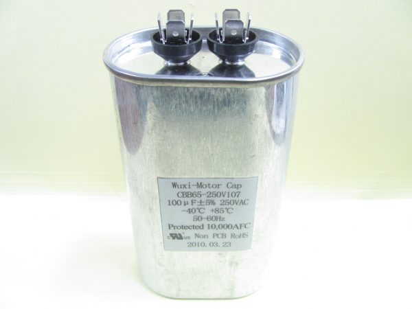 CBB65-250V107 100 uF 250 VAC Capacitor