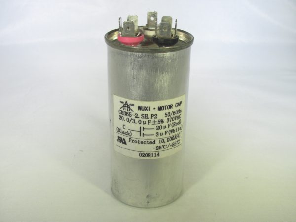 CBB65-370R0320 3+20 uF 370 VAC Capacitor