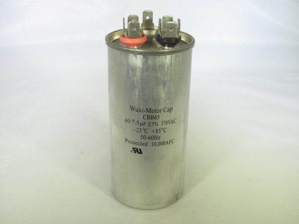 CBB65-370R07E40 7.5+40 uF 370 VAC Capacitor