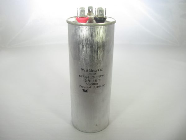 CBB65-370R07E60 7.5+60 uF 370 VAC Capacitor E-0211