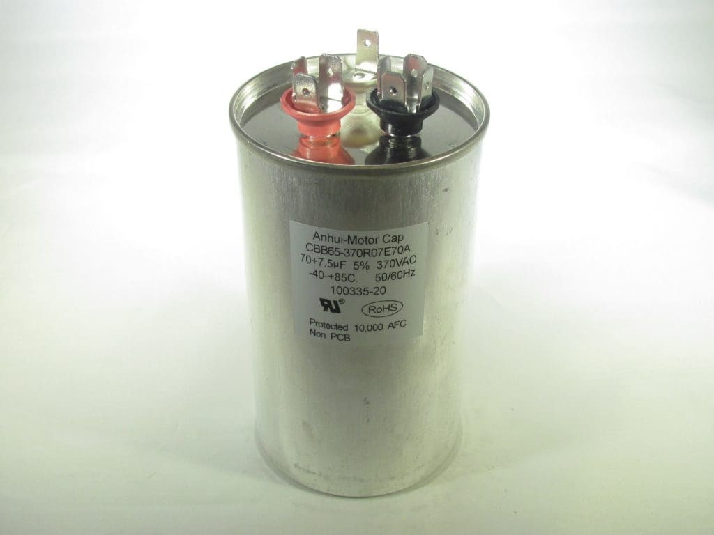 CBB65370R07E70A 7.5+70 uF 370 VAC Capacitor 10033520 Capacitor