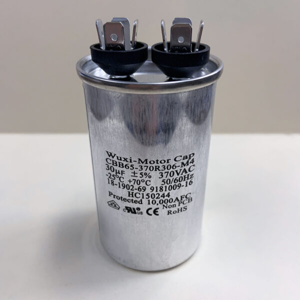 CBB65-370R306-M4 30 uF 370 VAC Capacitor 18-1902-69 9181009-16 HC150244